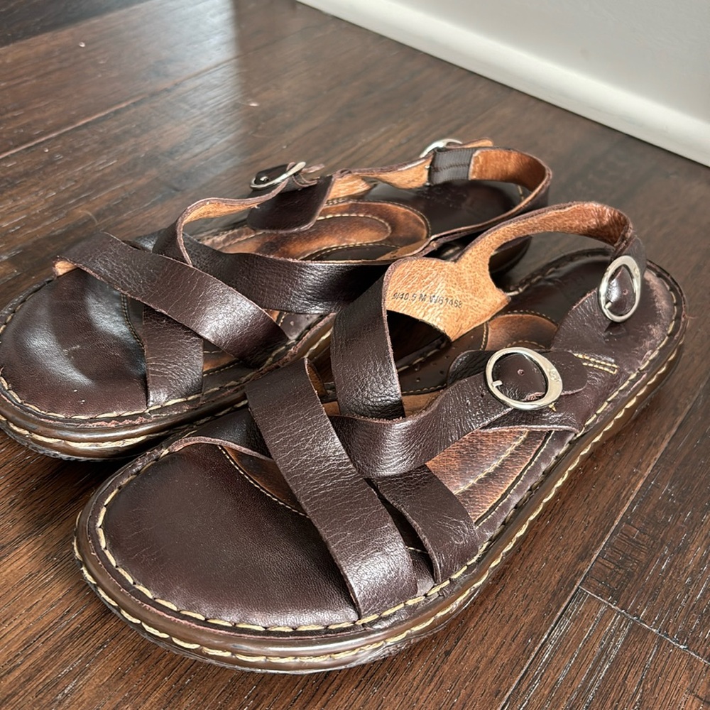 Born Leather Sandals 9